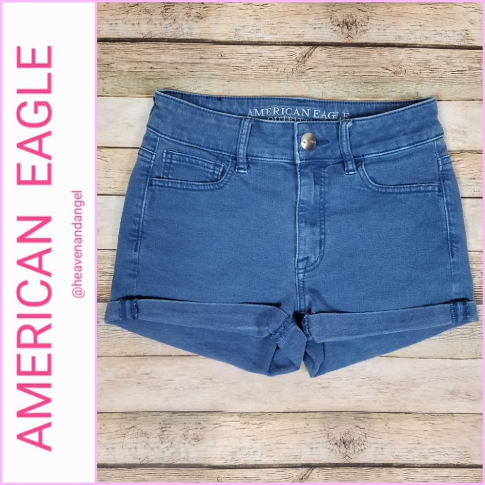 American Eagle Super Stretch Hi-Rise Shorts